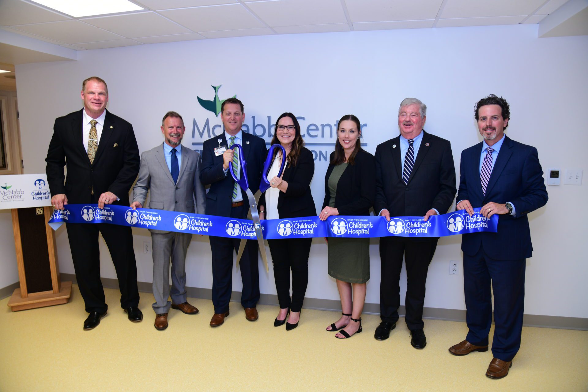 McNabb Center and East Tennessee Children’s Hospital celebrate opening
